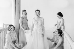 Bride & Bridesmaid's Getting Ready | Wedding Photographer 