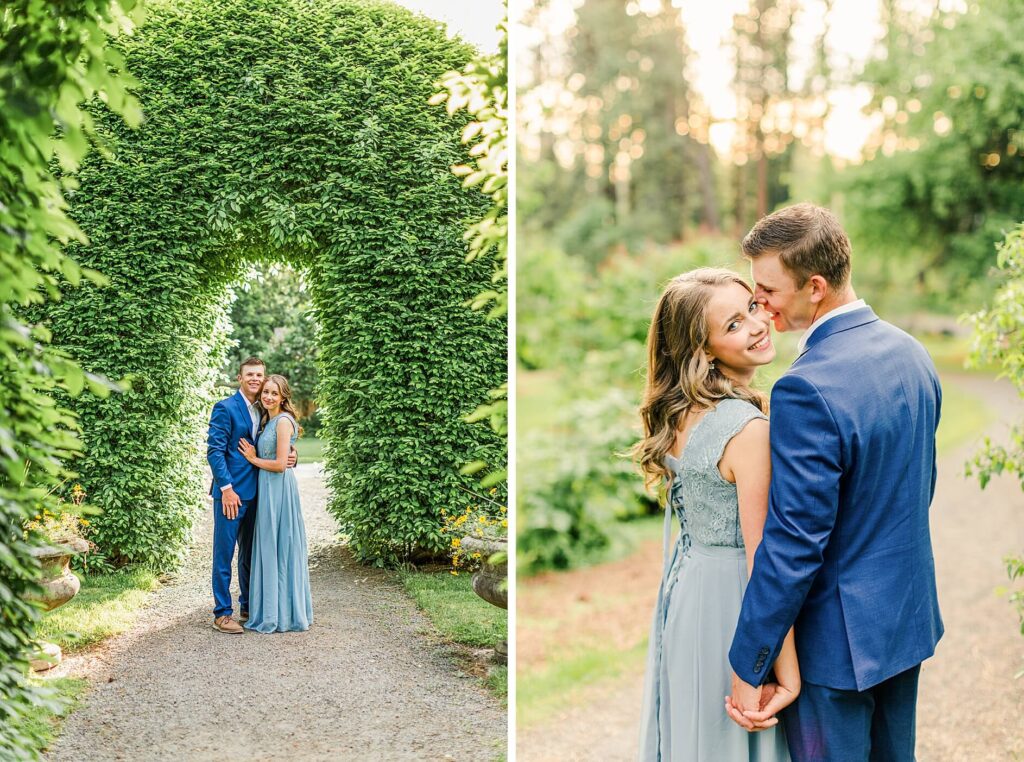 Garden Photo Session in Manito Park Spokane