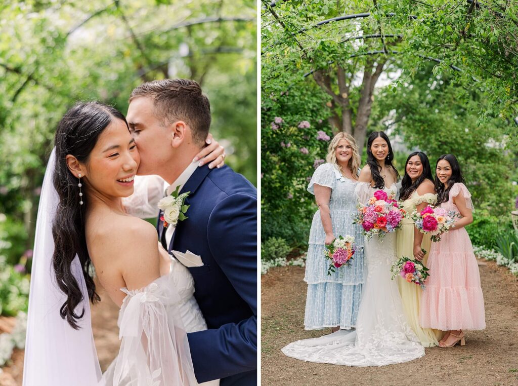 Bridal Party and Bride & Groom Wedding Day Spokane