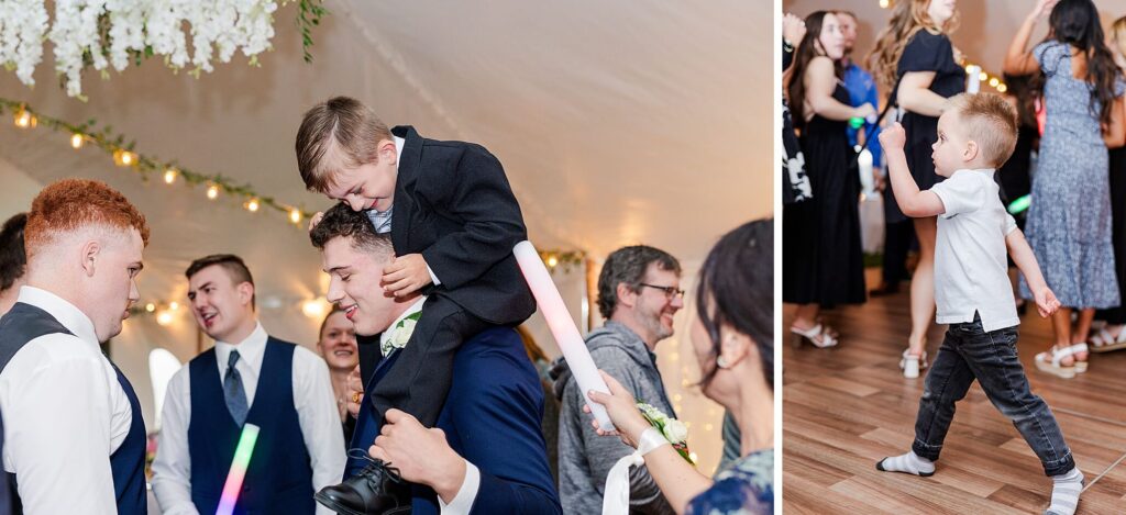 Spokane Wedding Guests Dancing the night away